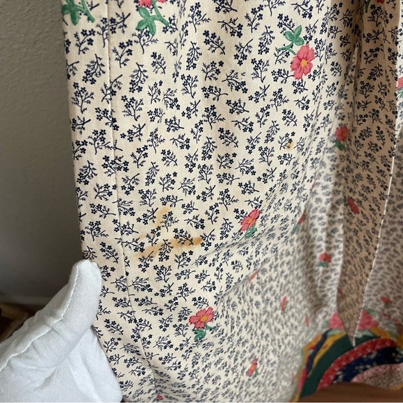 Vintage Just Choon California Prairie Mixed Print Floral Boho Cottagecore Dress - Picture 13 of 16